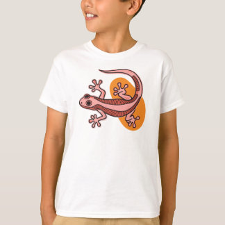 Camiseta Pink Gecko Kids T-Shirt – Cute Colorful Lizard Tee