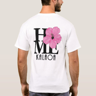 Camiseta Pink Kalaoa (impressão do dorso)