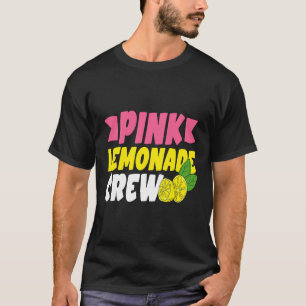 Camiseta Pink Lemonade Crew Lemon Juice Boss 16