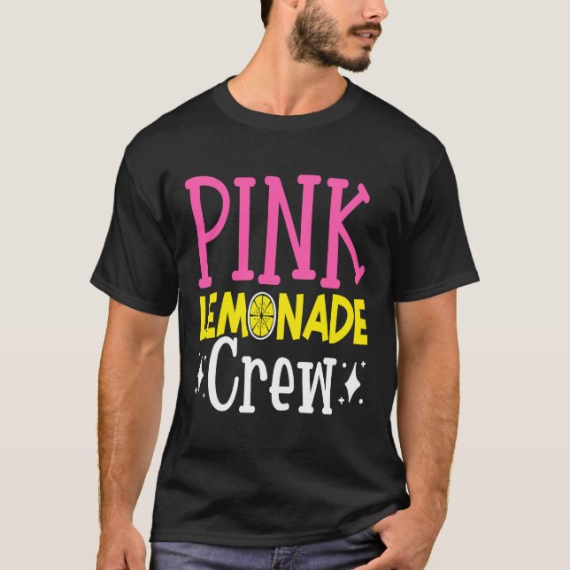 Camiseta Pink Lemonade Crew Lemon Juice Boss 17 (Frente)