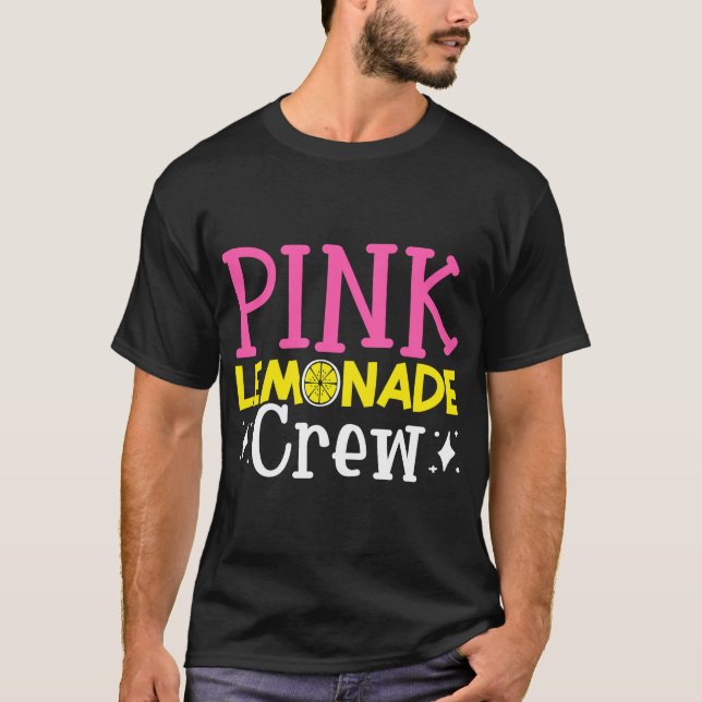 Camiseta Pink Lemonade Crew Lemon Juice Boss 17 (Frente)
