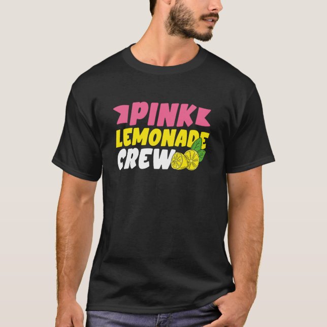 Camiseta Pink Lemonade Crew Lemon Juice Boss  18 (Frente)