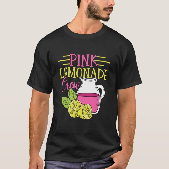 Camiseta Pink Lemonade Crew Lemon Juice Boss  3 (Frente)