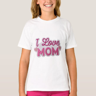 Camiseta Pink Love for Mom