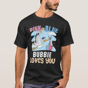 Camiseta Pink ou Blue Bubby ama sua avó judia