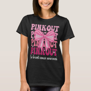 Camiseta Pink Out for Mês de consciência do câncer de mama