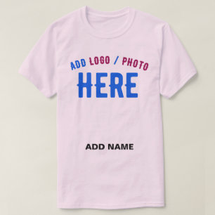 CAMISETA PINK PALE PERSONALIZADO MODERNO MODERNO VERIFICADO