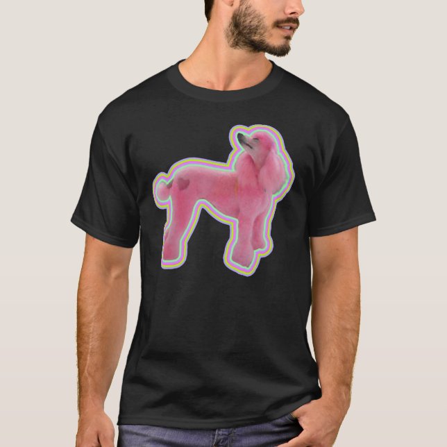 Camiseta Pink Poodle Classic (Frente)