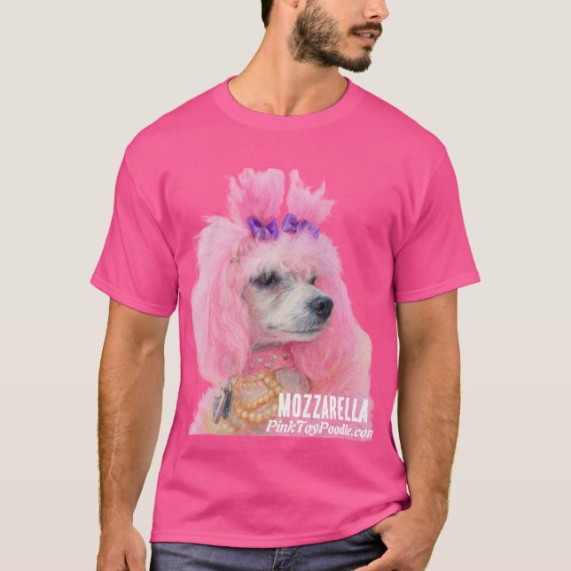 Camiseta Pink Poodle shirt, poodle shirt (Frente)