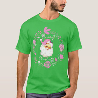 Camiseta Pink Santa2