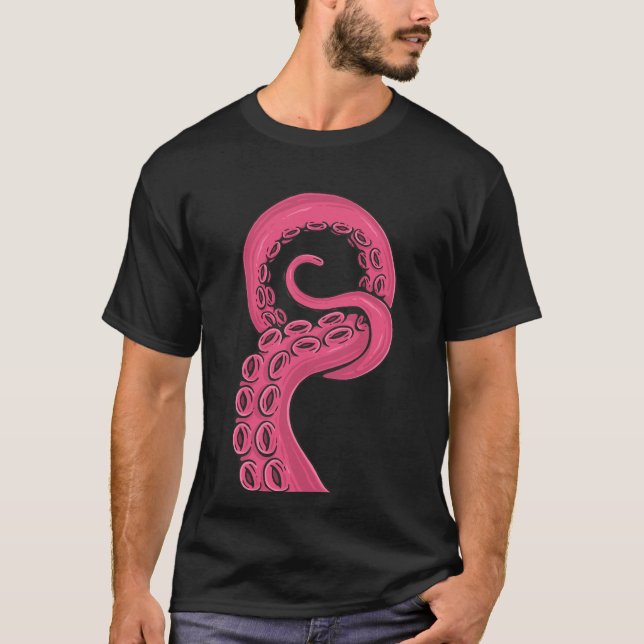 Camiseta Pink Tentacle (Frente)