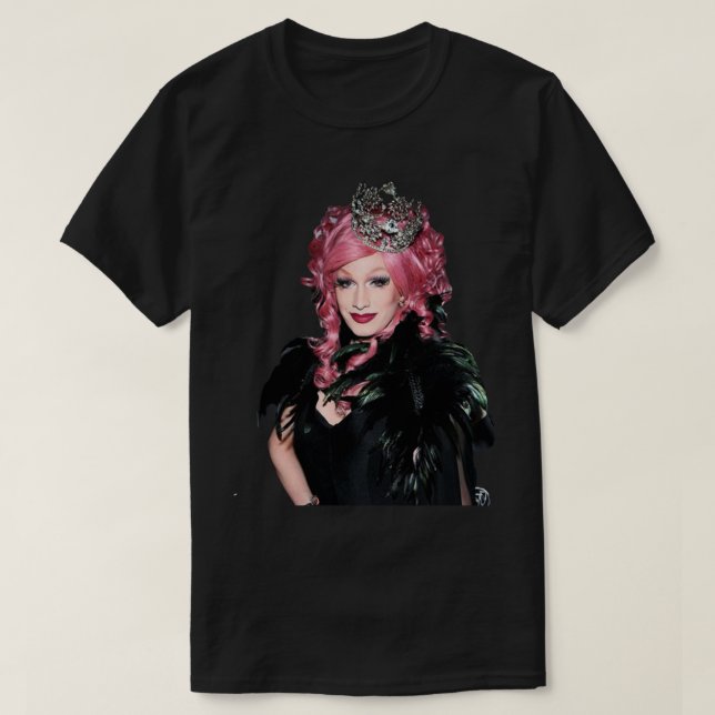 Camiseta Pink Wig Jinkx Monsoon   (Frente do Design)