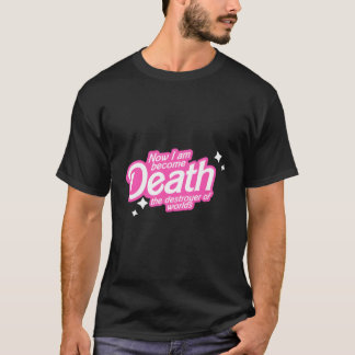 Camiseta Pinkheimer - Agora Estou Me Tornando Morte O Destr