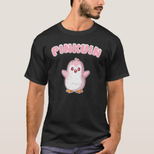 Camiseta Pinkuin Pink Penguin Funny Cute Pun Worldplay para