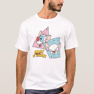 Camiseta Pinky e o Cérebro   Gráficos retrorreflectores