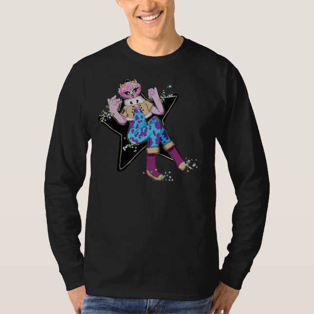 Camiseta Pinky Poodle T- (Frente)
