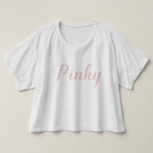 Pinky Rosa e branco