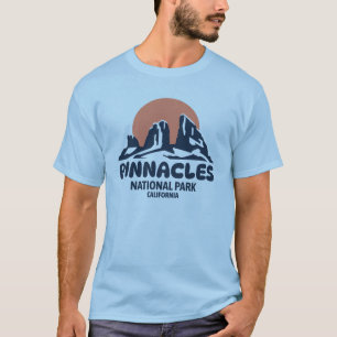 Camiseta Pinnacle National Park California Red Sun Nature
