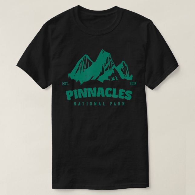 Camiseta Pinnacle National Park California Visitor (Frente do Design)
