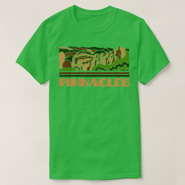 Camiseta Pinnacle US National Park Gift Pinnacle National (Frente do Design)