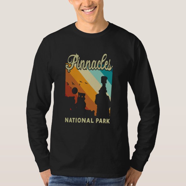 Camiseta Pinnacles National Park Hiking  2 (Frente)