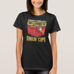 Camiseta Pino De Cerveja De Festa Universitária Para Um Jog