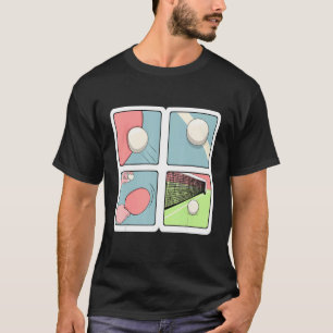 Camiseta Pino de ponteiro Whaff do Tênis mesa