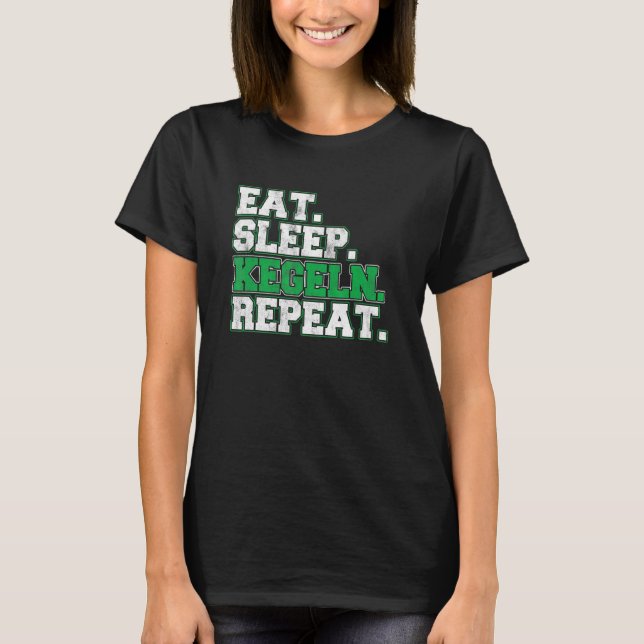 Camiseta Pino de Taper de comida Cones Kegler (Frente)