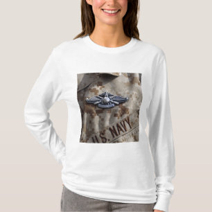 Camiseta Pino do dispositivo da guerra da força marinha de