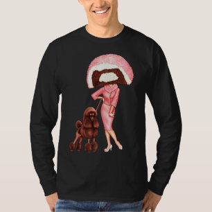 Camiseta Pino do Poodô Do Bolo De Neve Da Cabeça De Bolo