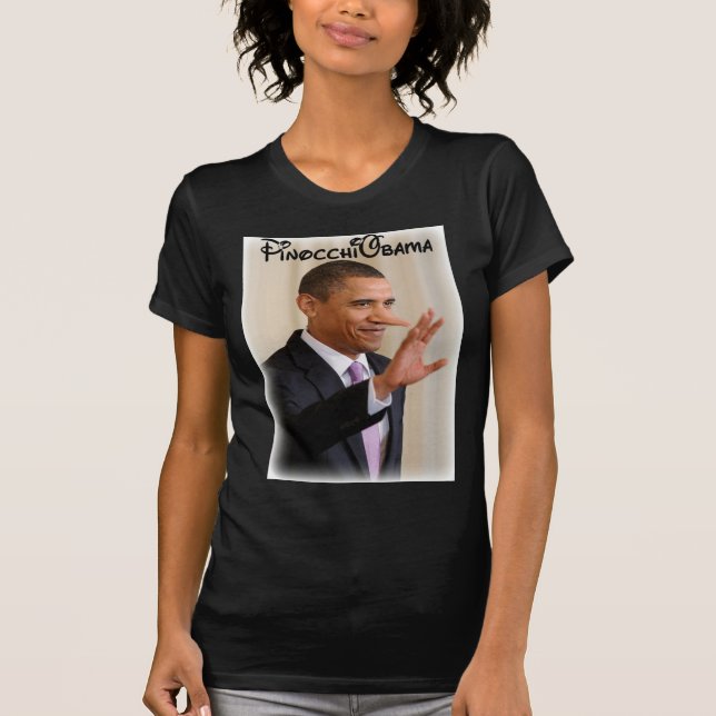 Camiseta PinocchiObama (Frente)