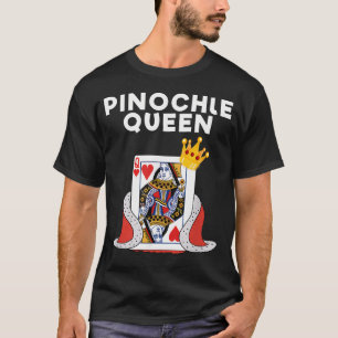 Camiseta Pinochle - Jogo de Cartas Pinochle Divertido
