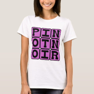 Camiseta Pinot Noir, Vinho Tinto