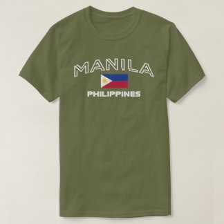 Camiseta Pinoy Descreve "MANILA" T-Shirt