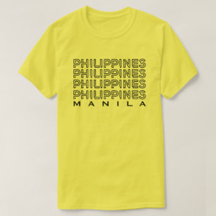 Camiseta Pinoy Design "Filipinas Padrão" T-Shirt