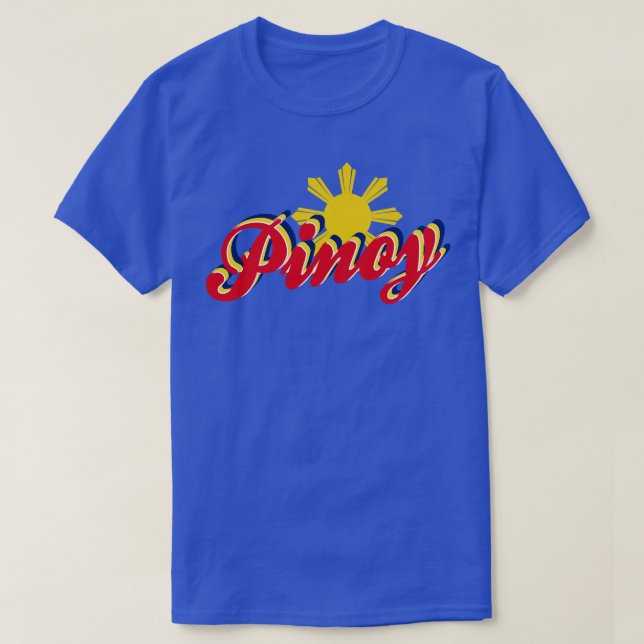 Camiseta Pinoy Filipinas (Frente do Design)