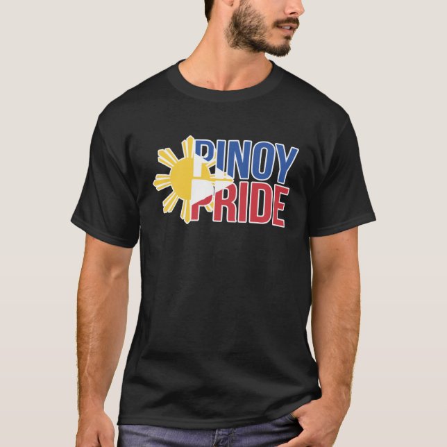 Camiseta Pinoy Pride Filipino Pinay Philipines (Frente)