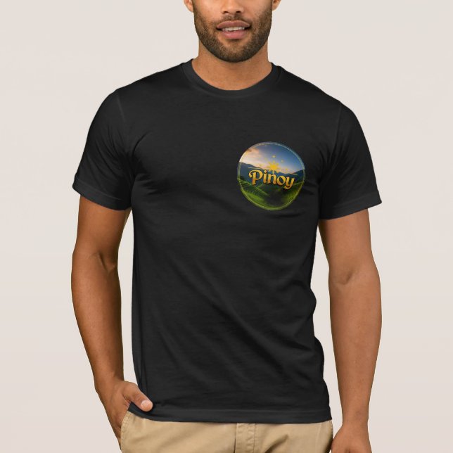 Camiseta Pinoy Pride: Land of Gold and Green (Frente)