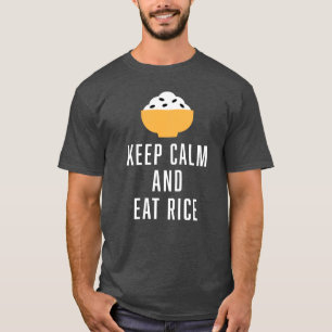 Camiseta PinoyDesigns "Mantenha a Calma e Passe"