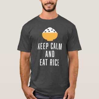 Camiseta PinoyDesigns "Mantenha a Calma e Passe"