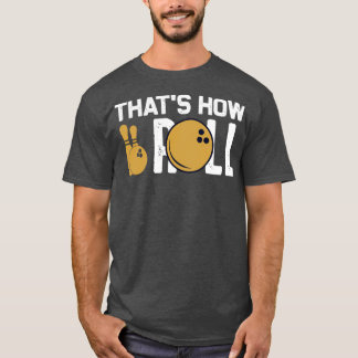 Camiseta PINS de presentes de boliche 6