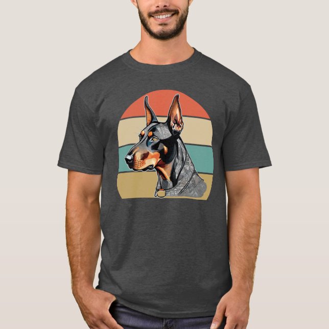 Camiseta Pinscher Dobermann (Frente)
