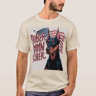 Camiseta Pinscher Dobermann
