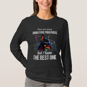 Camiseta Pinschers Miniatura de Cão