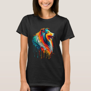 Camiseta Pinta Escava Shetland Sheltie