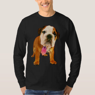Camiseta Pintado de óleo Touro Cachorro Cachorro