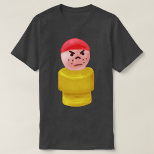 Camiseta Pintado Garoto Grumpy