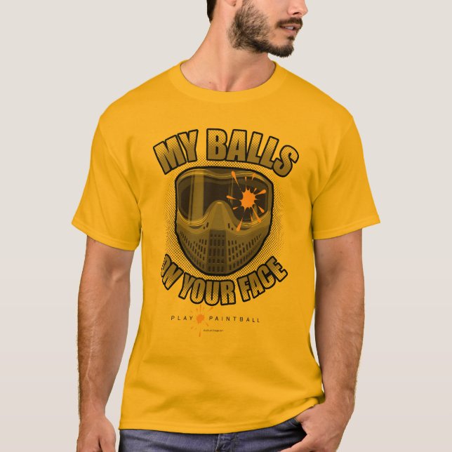 Camiseta Pintball Na Sua Face (Frente)