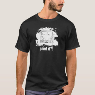 Camiseta pinte-o?! A mesma pergunta velha para amantes do