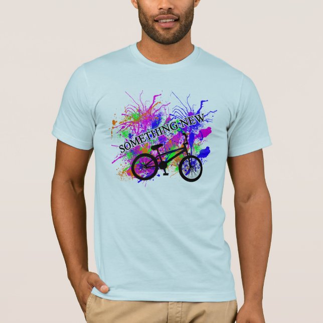 Camiseta Pinte o Splatter BMX (Frente)